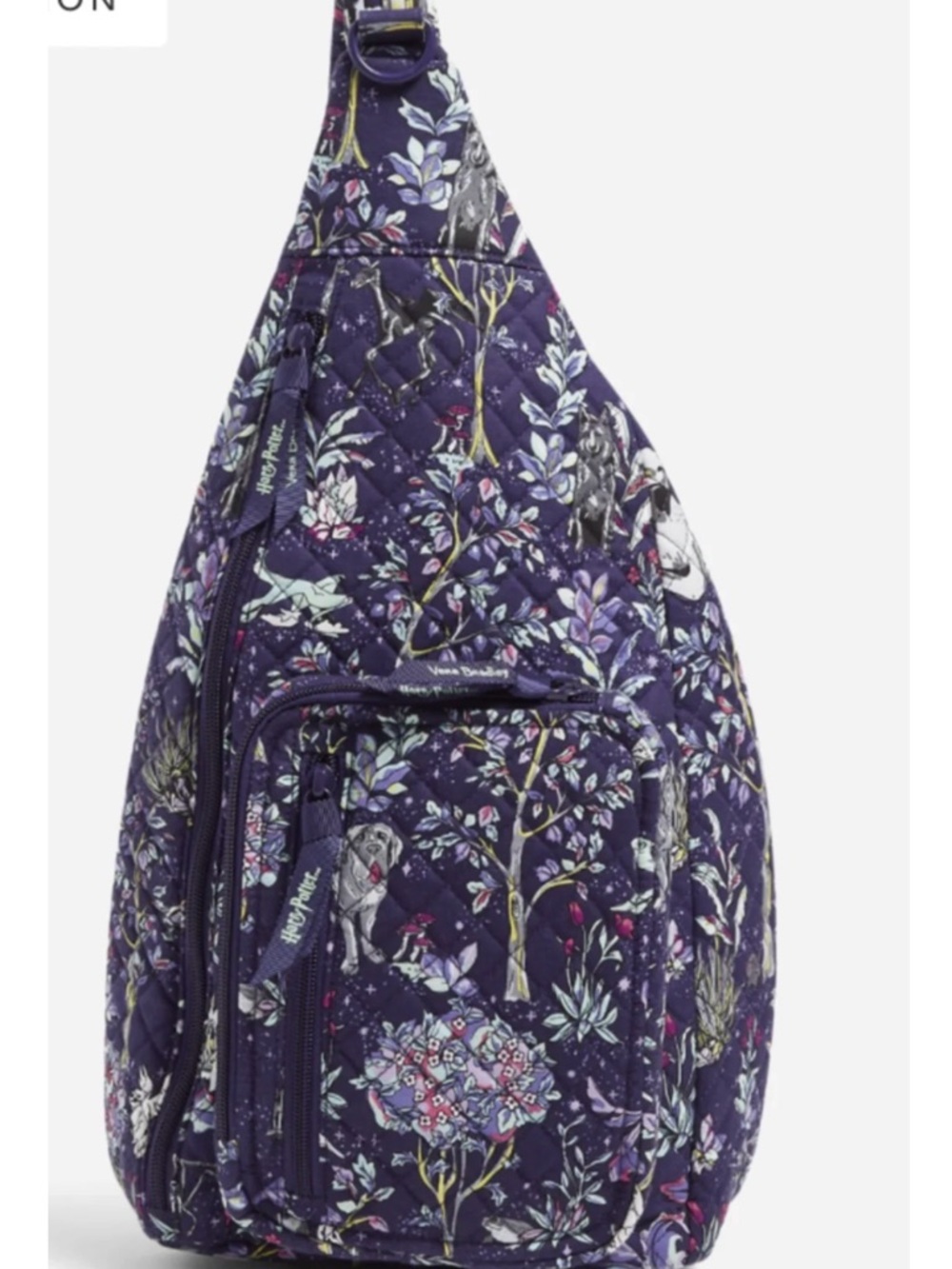 Vera Bradley x Harry Potter Forbidden Forest Quilted Sling Crossbody
